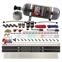 Load image into Gallery viewer, 6 Cylinder 4 Solenoid Dual Stage Direct Port System With Distribution Blocks and 90 Degree Nozzles, Low Fuel Pressure E85 (12lb Bottle)