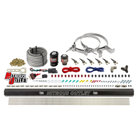 6 Cylinder 2 Solenoid Direct Port System With Single Injection Rail and 90 Degree Nozzles, Low Fuel Pressure Gas (No Bottle)
