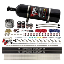 Load image into Gallery viewer, 6 Cylinder 4 Solenoid Dual Stage Direct Port System With Dual Injection Rails and 90 Degree Nozzles, Low Fuel Pressure Gas (15lb Bottle)