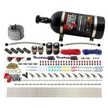 Load image into Gallery viewer, 6 Cylinder 4 Solenoid Dual Stage Direct Port System With Distribution Blocks and 90 Degree Nozzles, High Fuel Pressure E85 (10lb Bottle)