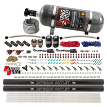 Load image into Gallery viewer, 6 Cylinder 4 Solenoid Dual Stage Direct Port System With Distribution Blocks and 90 Degree Nozzles, High Fuel Pressure Gas (12lb Bottle)
