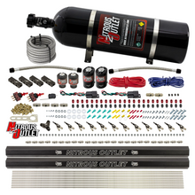 Load image into Gallery viewer, 6 Cylinder 4 Solenoid Dual Stage Direct Port System With Distribution Blocks and 90 Degree Nozzles, High Fuel Pressure Gas (15lb Bottle)