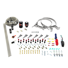 Load image into Gallery viewer, 6 Cylinder 2 Solenoid Direct Port System With Distribution Blocks and Straight Blow Through Nozzles, High Fuel Pressure E85 (No Bottle)