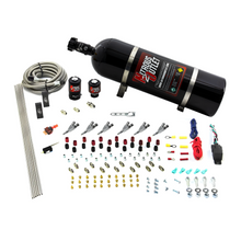 Load image into Gallery viewer, 6 Cylinder 2 Solenoid Direct Port System With Distribution Blocks and Straight Blow Through Nozzles, High Fuel Pressure Gas (15lb Bottle)