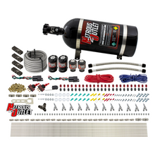 Load image into Gallery viewer, 6 Cylinder 4 Solenoid Dual Stage Direct Port System With Distribution Blocks and Straight Blow Through Nozzles, High Fuel Pressure Gas (10lb Bottle)