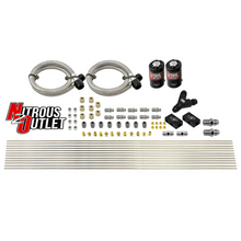 Load image into Gallery viewer, Dry 8 Cylinder Solenoid Forward Direct Port Conversion Kit - .122" Orifice - Distribution Blocks - Compression Fittings