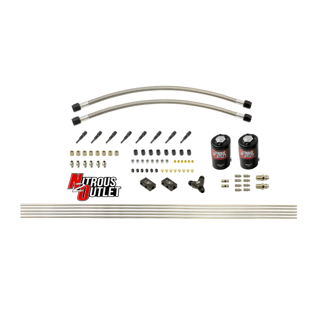 Dry 8 Cylinder 2 Solenoid Forward Direct Port Conversion Kit - .112" Orifice