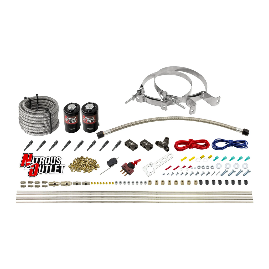 8 Cylinder Dry Direct Port System - .122 Nitrous (No Bottle)