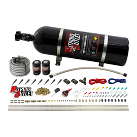 8 Cylinder Dry Direct Port System - .122 Nitrous (15lb Bottle)