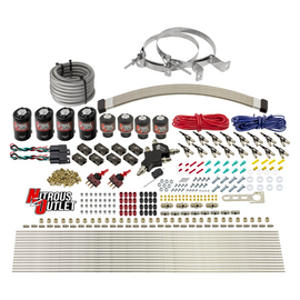 8 Cylinder Dual Stage Direct Port Nitrous System - .112 Nitrous/.177 Fuel Solenoids - Alcohol (No Bottle)