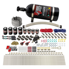 Load image into Gallery viewer, 8 Cylinder Dual Stage Direct Port Nitrous System - .112 Nitrous/.177 Fuel Solenoids - Alcohol (10lb Bottle)