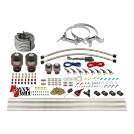 8 Cylinder Single Stage Direct Port Nitrous System - .178 Nitrous/.177 Fuel Solenoids - Alcohol (10lb Bottle)