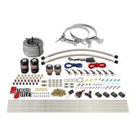 8 Cylinder Single Stage Direct Port Nitrous System - .122 Nitrous/.177 Fuel Solenoids - E85 (No Bottle)