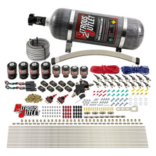 Load image into Gallery viewer, 8 Cylinder Dual Stage Direct Port Nitrous System - .112 Nitrous/.177 Fuel Solenoids - E85 (12lb Bottle)