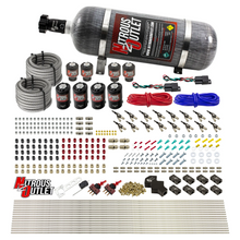 Load image into Gallery viewer, 8 Cylinder Dual Stage Direct Port Nitrous System - .122 Nitrous/.177 Fuel Solenoids (12lb Bottle)