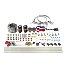 Load image into Gallery viewer, 8 Cylinder Single Stage Direct Port Nitrous System - .122 Nitrous/.177 Fuel Solenoids - Straight Blow Through Nozzles (No Bottle)