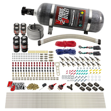 Load image into Gallery viewer, 8 Cylinder Dual Stage Direct Port Nitrous System - .122 Nitrous/.177 Fuel Solenoids (12lb Bottle)