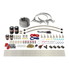 Load image into Gallery viewer, 8 Cylinder Single Stage Direct Port Nitrous System - .122 Nitrous/.177 Fuel Solenoids - Straight Blow Through Nozzles (No Bottle)