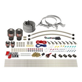 8 Cylinder Single Stage Direct Port Nitrous System - .178 Nitrous/.177 Fuel Solenoids (No Bottle)