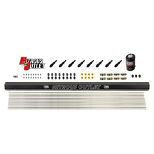Load image into Gallery viewer, Dry 8 Cylinder 1 Solenoid Forward Plumbers Kit With Single Rail - Straight Blow Through Nozzles