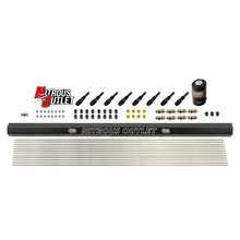Load image into Gallery viewer, Dry 8 Cylinder 1 Solenoid Forward Plumbers Kit With Single Rail - 90° Discharge Nozzles