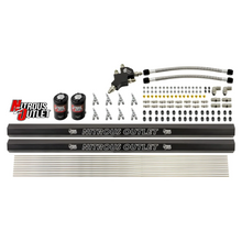 Load image into Gallery viewer, Dry Dual Stage 8 Cylinder 4 Solenoids Forward Plumbers Kit With Dual Rails