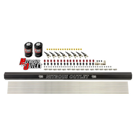 8 Cylinder 2 Solenoid Forward Plumbers Kit With Single Rail