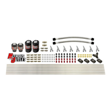 Load image into Gallery viewer, 8 Cylinder 4 Solenoid Direct Port Conversion With Distribution Blocks - Straight Blow Through Nozzles - .112 Nitrous/.177 Fuel