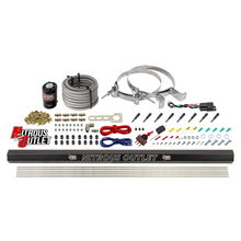 Load image into Gallery viewer, 8 Cylinder 1 Solenoid Dry Direct Port System With Single Rail - 90° Discharge Nozzles - .122 Nitrous (No Bottle)