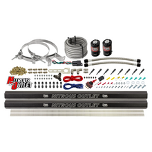 Load image into Gallery viewer, 8 Cylinder 2 Solenoid Dry Direct Port System With Dual Rails - .122&quot; Nitrous - Straight Blow Through Nozzles (No Bottle)
