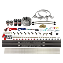 Load image into Gallery viewer, 8 Cylinder Single Stage Direct Port Nitrous System with Injection Rails - E85 - .112 Nitrous/.177 Fuel - 45-55 PSI (No Bottle)