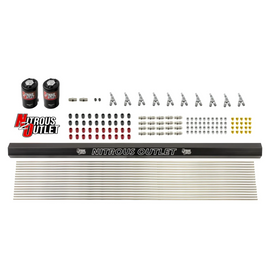 10 Cylinder Wet Direct Port Plumbers Kit With Single Rail - .122