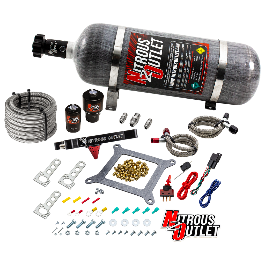 Stinger 2 Race Wet 4150 Nitrous Plate System (No Bottle)