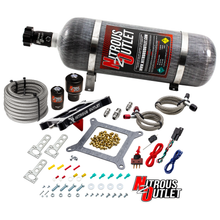 Load image into Gallery viewer, Stinger 4 Race Wet 4150 Nitrous Plate System (15lb Bottle)