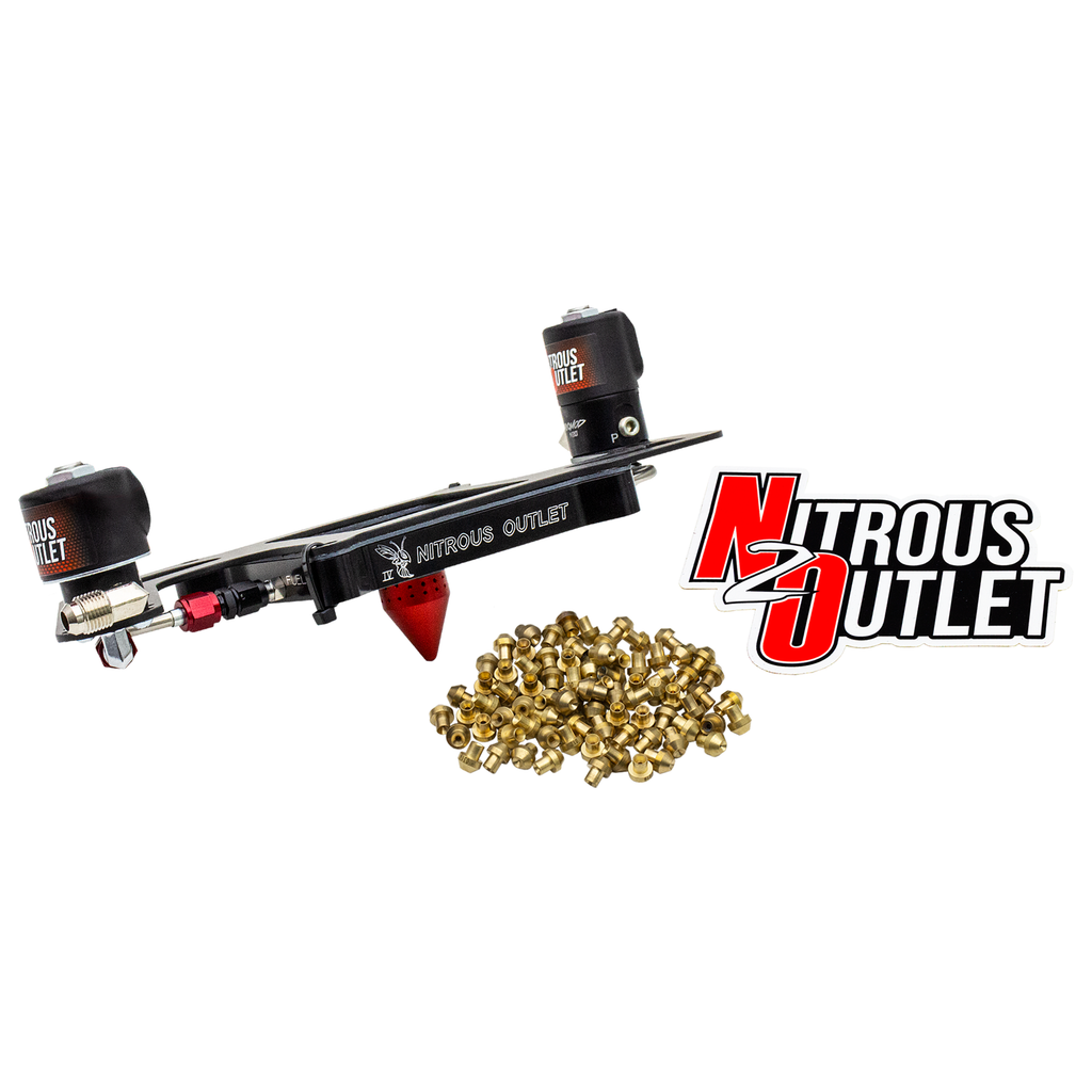 Stinger 4 Standard Wet 4150 Boomerang Solenoids Forward Nitrous Plate Conversion