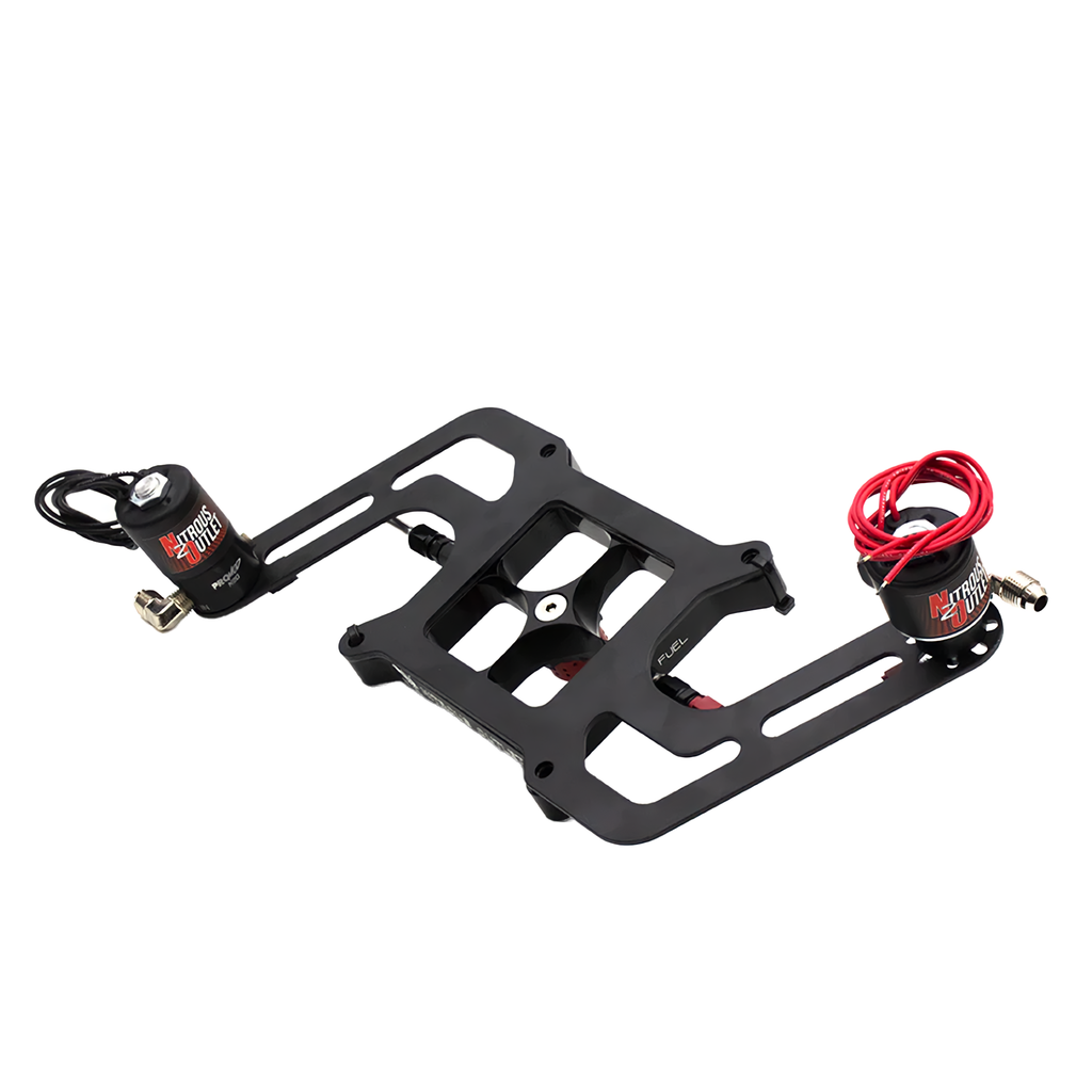 Stinger 4 Standard Wet 4150 Boomerang Nitrous Plate System (12lb Bottle)