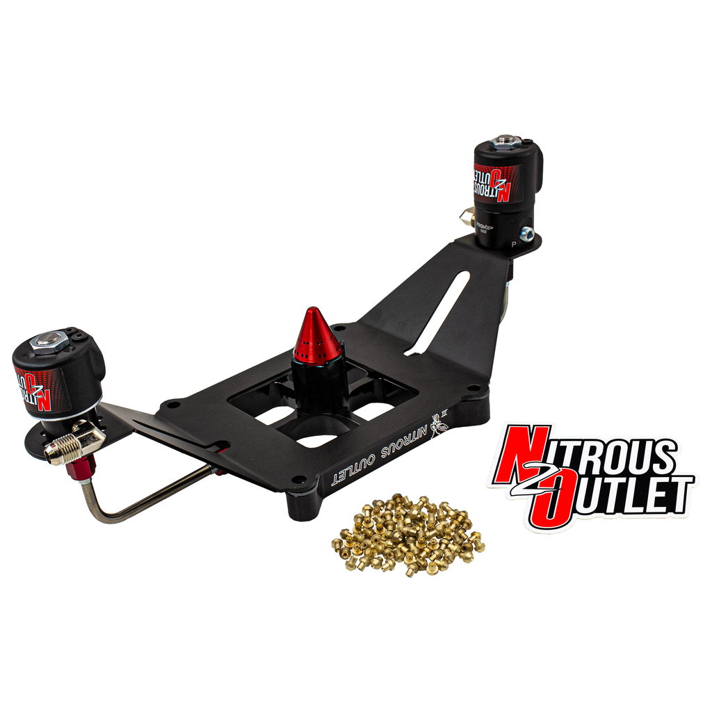 Stinger 3 Standard Wet 4150 Deep Break Solenoids Forward Nitrous Plate Conversion