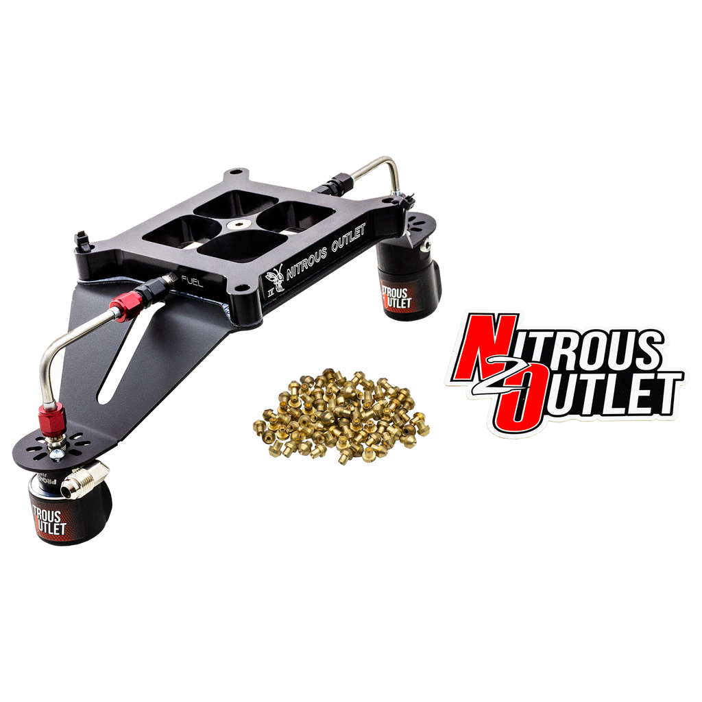 Stinger 4 Standard Wet 4150 Deep Break Solenoids Forward Nitrous Plate Conversion