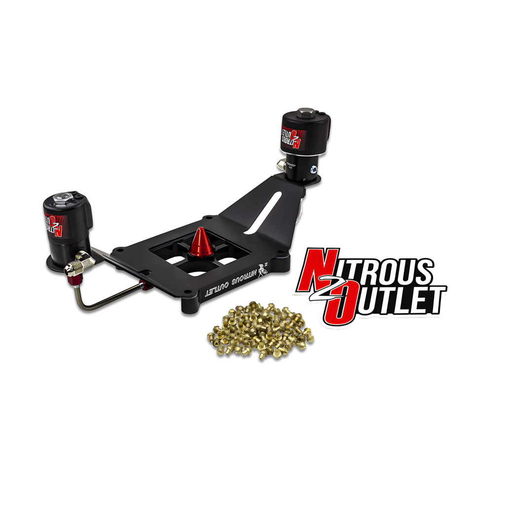 Stinger 2 Race Wet 4150 Deep Break Nitrous Plate System (12lb Bottle)