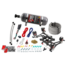 Load image into Gallery viewer, Hornet 3 Race Wet 4150 Boomerang Nitrous Plate System (15lb Bottle)