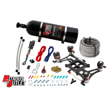 Load image into Gallery viewer, Hornet 3 Race Wet 4150 Boomerang Nitrous Plate System (No Bottle)
