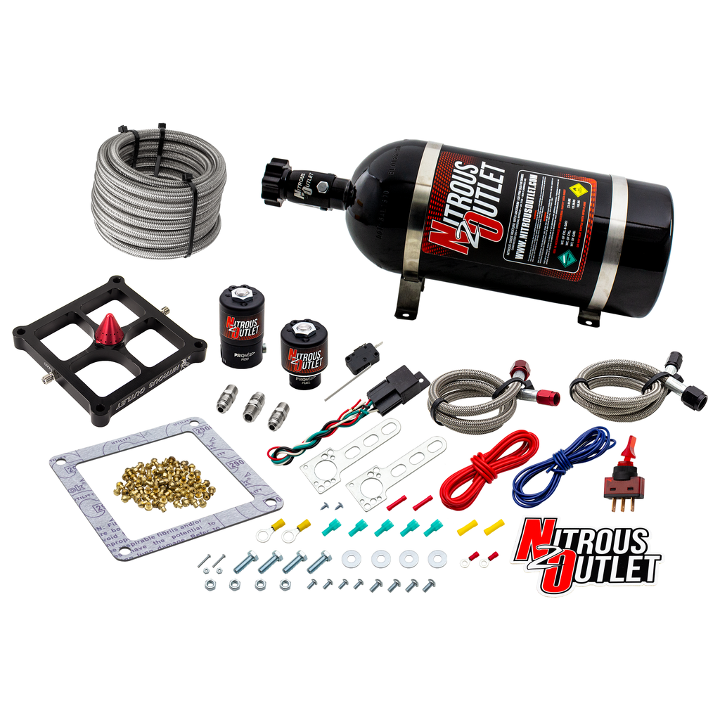 Stinger 2 Standard Wet 4500 Nitrous Plate System (10lb Bottle)