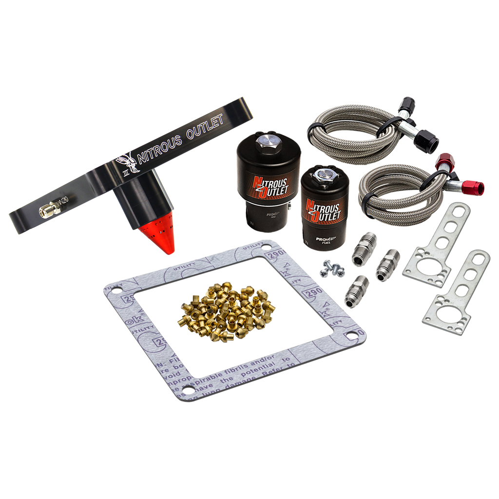 Stinger 3 Race Wet 4500 Solenoids Forward Nitrous Plate Conversion