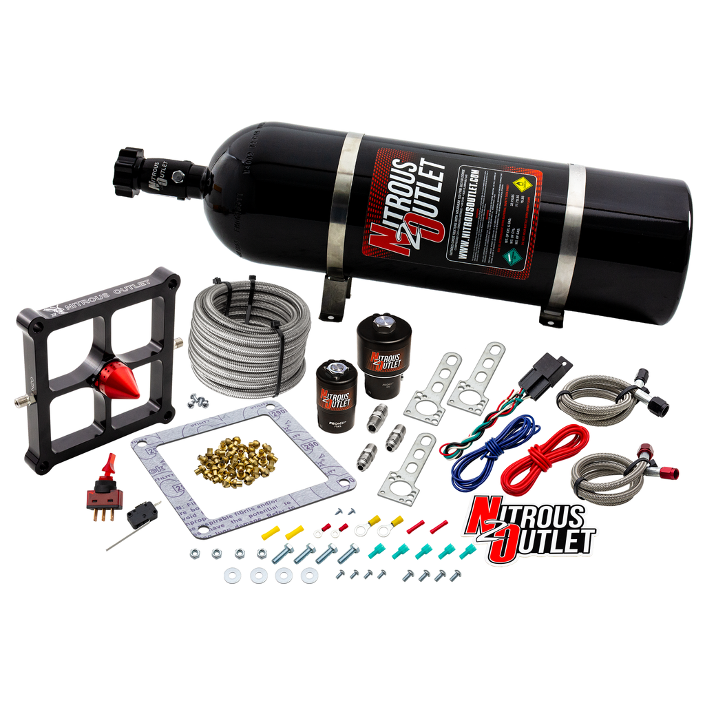Stinger 4 Race Wet 4500 Nitrous Plate System (No Bottle)