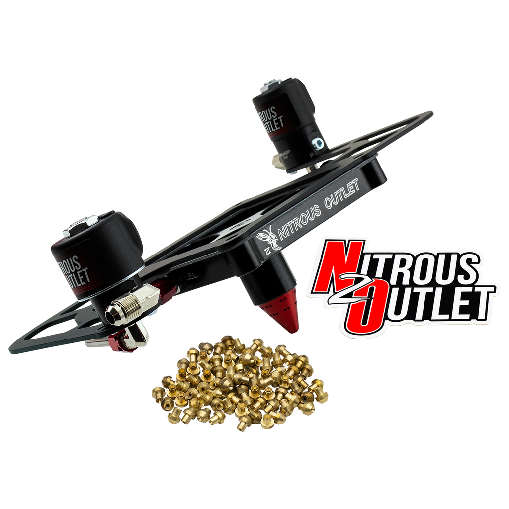 Stinger 3 Standard Wet 4500 Boomerang Solenoids Forward Nitrous Plate Conversion