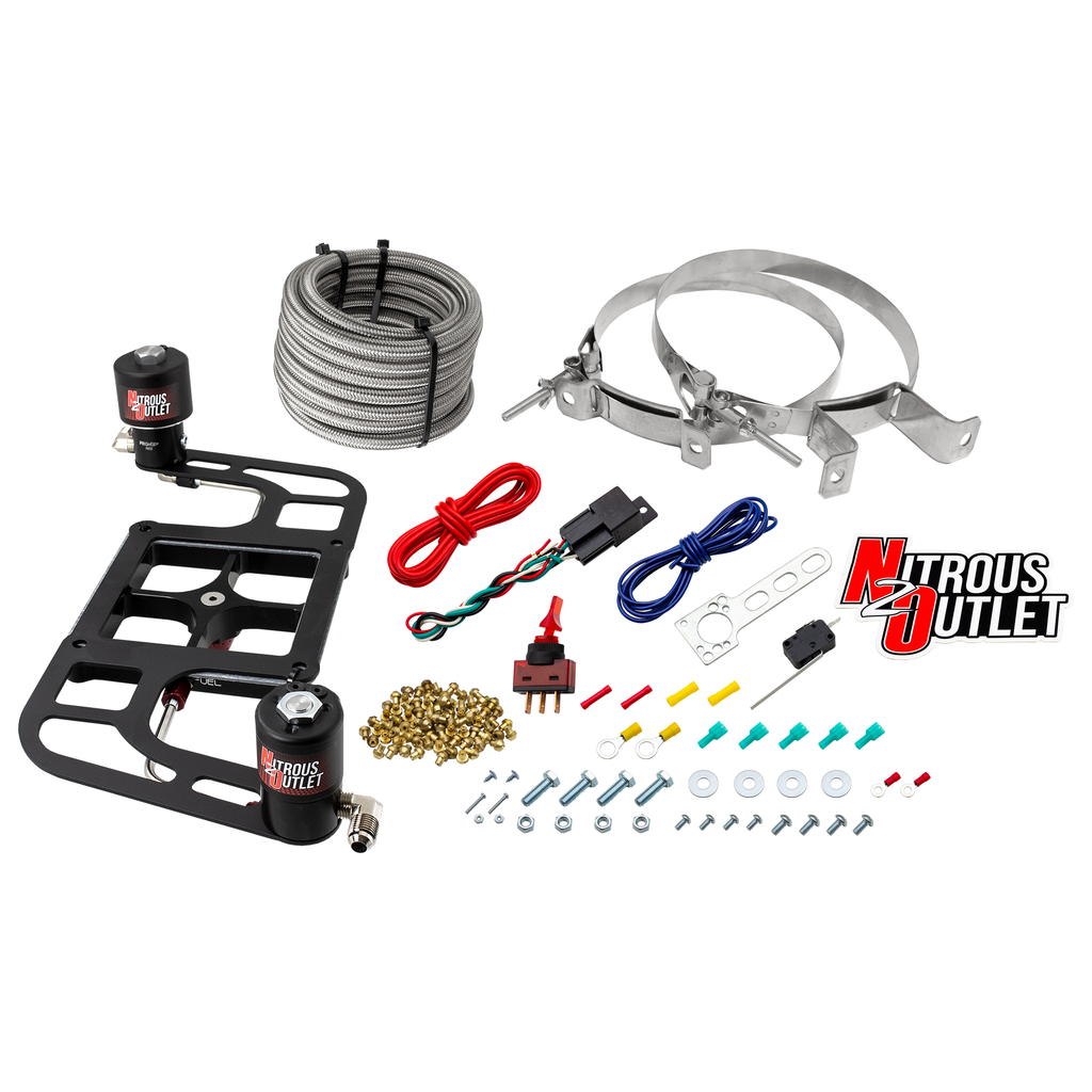 Stinger 2 Race Wet 4500 Boomerang Nitrous Plate System (No Bottle)
