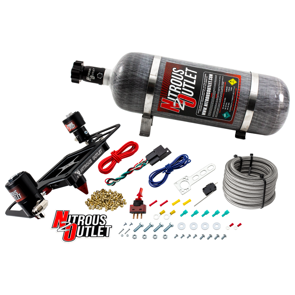 Stinger 3 Race Wet 4500 Boomerang Nitrous Plate System (No Bottle)