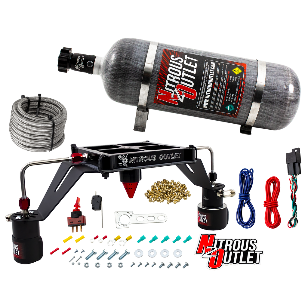 Stinger 3 Race Wet 4500 Deep Break Nitrous Plate System (No Bottle)