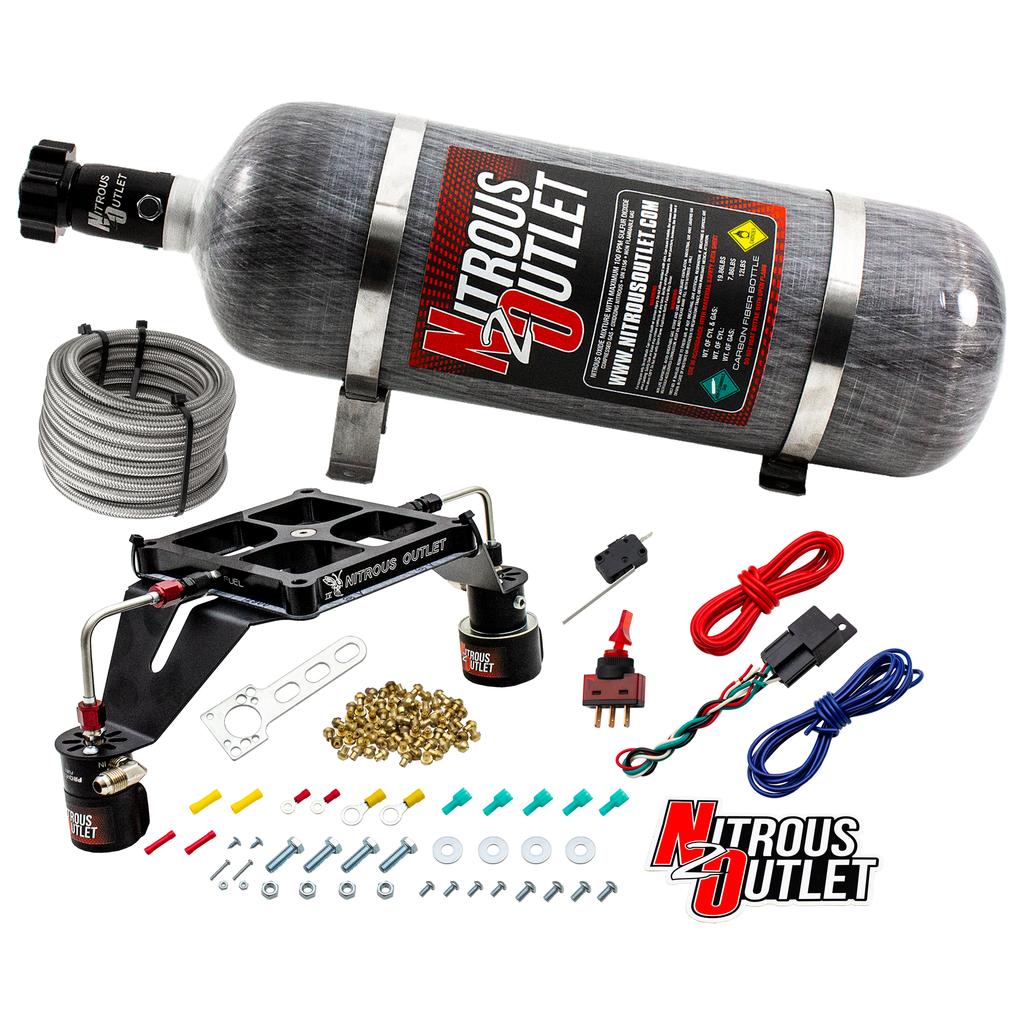 Stinger 4 Race Wet 4500 Deep Break Nitrous Plate System (No Bottle)