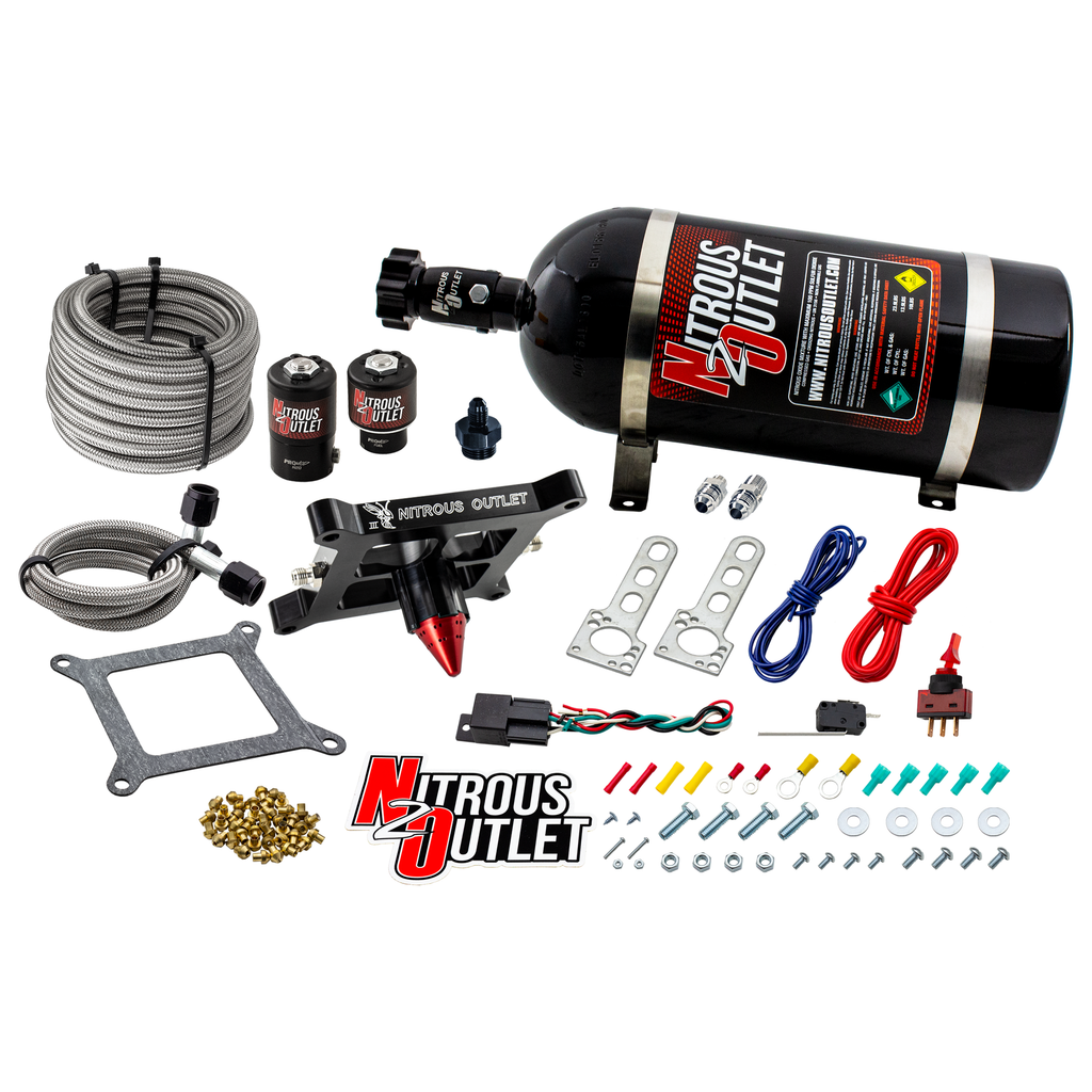 Stinger 2 Dry 4150 Nitrous Plate System (10lb Bottle)
